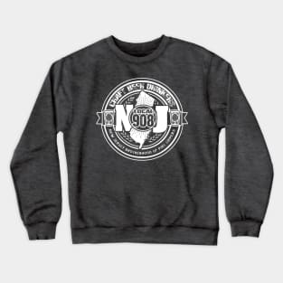 NJ CRAFT BEER DRINK LOCAL 908 Crewneck Sweatshirt